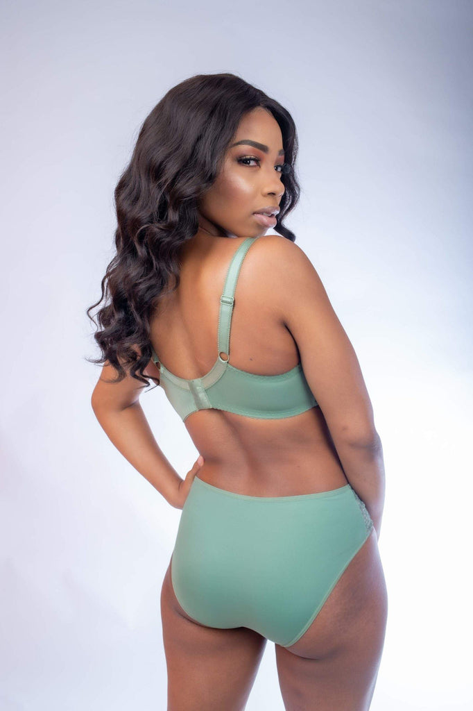 Forest Non-Padded Underwired Full Cup Bra - Gorsenia K490