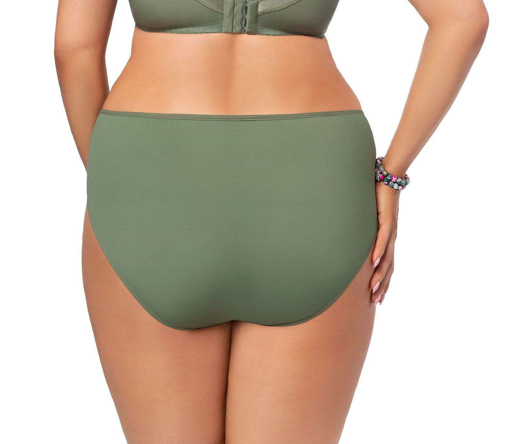 Forest Embroidered Full Briefs - Gorsenia K491