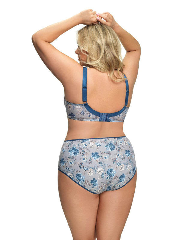 Nina Underwire Flora Non-Padded Bra - Gorsenia K503