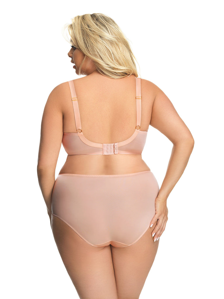 Rainbow Multicoloured Geometric Full Cup Bra - Gorsenia K558