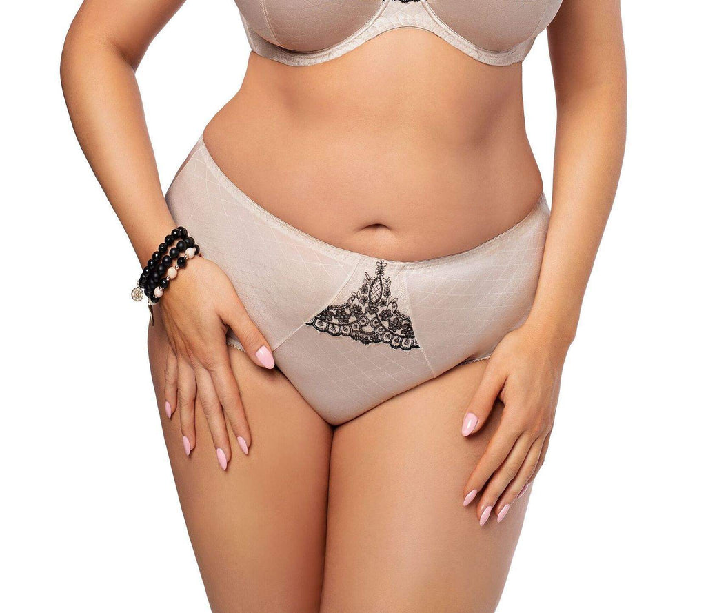 Mabell Embroidered Briefs - Gorsenia K479