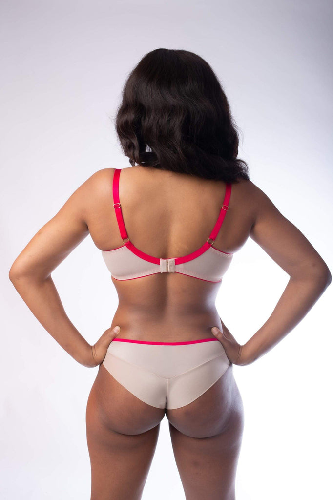 Morning Glory Floral Embroidery Bra - Gorsenia K465