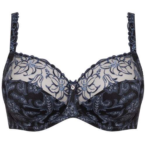 Zoe Underwired Bra with floral embroidery