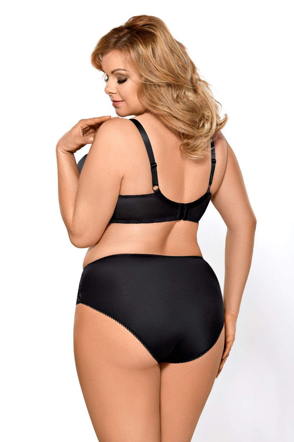 Gorsenia K378 Victoria Underwired Support Bra With Embroidery