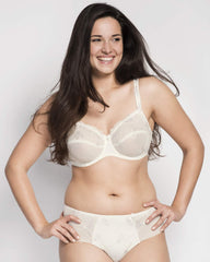 Lynn Underwired Bra with Moulded Cups From Ulla Dessous - Natural