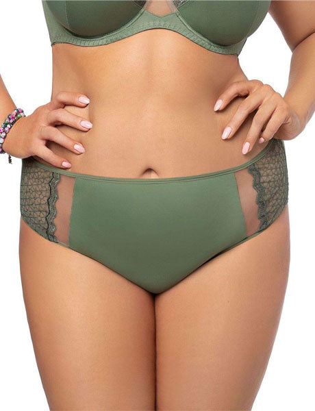 Forest Embroidered Full Briefs - Gorsenia K491 – BustiMi